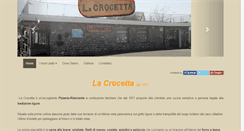 Desktop Screenshot of bracerialacrocetta.com